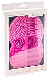 Zoe Ayla Professional Silicone Makeup Brush Cleansing Pad, Pink, 0.091998 kg