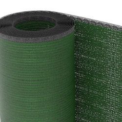 TENAX Filet Brise Vue Soleado 1,00x50 m Vert, Filet Tissé d'Occultation pour Terrasses, Balcons et Jardins, Filet d'Ombrage pour Protéger du Soleil