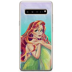 ERT GROUP Custodia per Samsung S10 5G Originale e Ufficiale Disney Fantasia The Princesses 004 perfettamente adattata alla forma del telefono cellulare Custodia in TPU