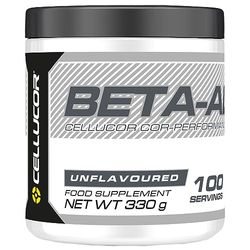 Cellucor Cor-Performance Beta Alanine Powder Unflavoured 100 Servings (330g) | Beta Alanine Amino Acid Sports Nutrition Supplement | Gym Supplements for Pre Workout Preparation