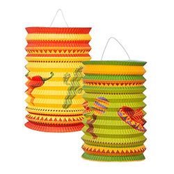 Boland- Lanternes Mexicaines, 2 Pezzi, Multicolore, BOL54403