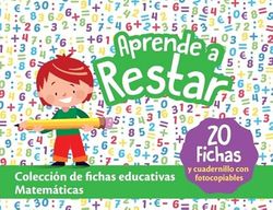 Matemáticas : aprende la resta