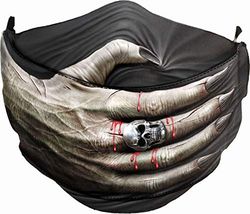 Spiral - Speechless - Premium Cotton Fashion Mask with Adjuster - L Black