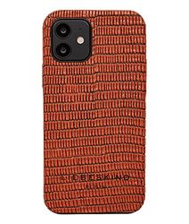 Liebeskind Berlin Flare Lizard Mocap, Mobile Case Mujer, Brillant Orange, OneSize