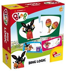 Lisciani - Bing Baby Logic, Juego de asociaciones lógica para niños de 1 á 4 años