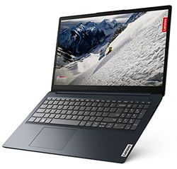 Lenovo IdeaPad 1 Gen 7 - Ordenador Portátil 15.6" FullHD (AMD Ryzen 7 5700U, 8GB RAM, 512GB SSD, AMD Radeon Graphics, WiFi 6, Windows 11 Home) Azul - Teclado QWERTY Español