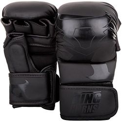 Ringhorns Charger Luvas Sparring de MMA, unissexo para adulto, preto/preto, L/XL