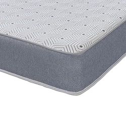 eXtreme comfort ltd Extreme Comfort Spring Memory Foam Layer, 3ft x 6ft3, standaard formaat UK Single matras (grijze rand)