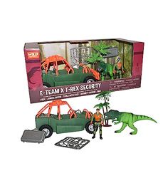 Wild Republic 16830 E-Team X T-Rex speelset dinosaurus beeldje actiefiguurtje, dier, voertuig, accessoires, cadeaus voor kinderen