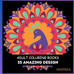 35 Stunning Patterns: A Relaxing Adult Coloring Book with Simple, Fun, and Beautiful Designs.: A Calming Collection of Easy-to-Color Patterns for Stress Relief and Creative Relaxation.