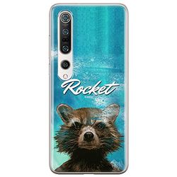 ERT GROUP mobiltelefonfodral för Xiaomi MI 10 / MI 10 PRO originalt och officiellt licensierat Marvel mönster Rocket 006 optimalt anpassad till formen på mobiltelefonen, fodral tillverkad av TPU-plast