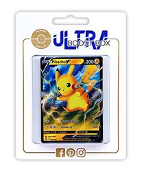 my-booster Pikachu V 86/264 - Myboost X zwaard en schild 8 - Fusion vuist - doos met 10 Franse Pokémon-kaarten