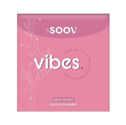 Vibes by Soov | When You're Not Feeling The Feels | 7-Day Period Supplement (5 Capsules a Day) | G&G Vitamins