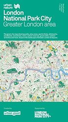 London National Park City: Greater London Area Urban Nature Map