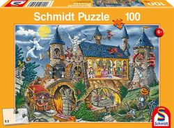 Schmidt Spiele 56451 Castillo Fantasma 100 Piezas Puzzle Infantil