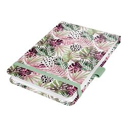 SIGEL JN354 Notizblock Jolie, A6+, dotted, mintgrün, pink: Notebook Jolie, Beauty, Mintpink Jungle Fever, Hardcover