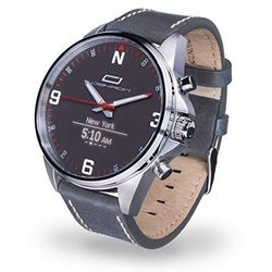 OSKRON Gear Men's Jewellery Watch with Smartwatch Functions 004 Granite