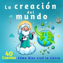La creación del mundo: Historias Biblicas Para Niños En Español de 2 - 6 años con ejemplos de la biblia ilustrada