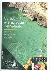 Cartoguida alle spiagge del Salento-Salento Sandy coast and cliffs. Lovely Puglia. The feel of discovering