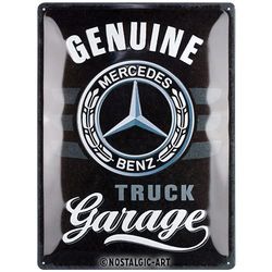 Nostalgic-Art Vintage Sign 30 x 40 cm Daimler Truck - Garage - Gift Idea for Car Accessories Fans Metal Retro Design