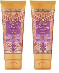 Tesori d'Oriente - Bagno Doccia Bagnoschiuma Karma, dolce ed energizzante- 250 ml (Confezione da 2)