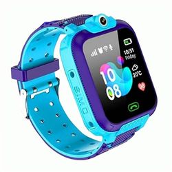 杭州海康威视数字技术股份有限公司 XO Smartwatch para Niños - Pantalla 1.44" - Camara Frontal - Correa de Silicona - Carga Magnetica - Color Azul/Lila