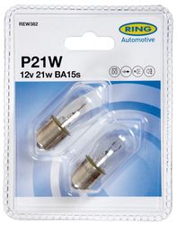 Ring REW382 Lampadina, 12V P21W, 2 pezzi