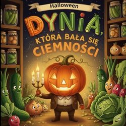 Dynia która bała się ciemności: Baśniowa opowieść o dyniach, duchach i jesiennych przygodach, Jesienna historia z warzywniaka pełnego magii, Przygody dyniowego świata w noc Halloween