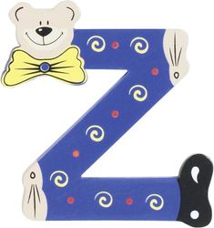 Playshoes Houten letters deurletters kinderkamer deco Z
