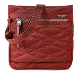 Hedgren Leonce, Borsa Unisex-Adulto, New Quilt Brandy Brown, S