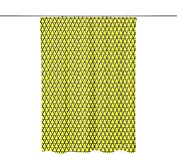 Bonamaison, Rideau de Douche Imprimé Numériquement, Anneaux de Rideau de Douche Inclus, 1 Pièce, 140X200 Cm - Conçu et fabriqué en Turquie