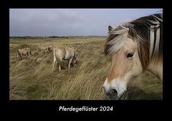 Pferdegeflüster 2024 Fotokalender DIN A3: Monatskalender mit Bild-Motiven von Haustieren, Bauernhof, wilden Tieren und Raubtieren