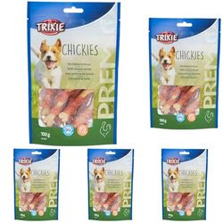 Trixie 31591, Snack Premio per cani al pollo, 100 g (Confezione da 5)