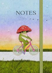 The Little Frog Notebook: A Beautiful 160-Page Lined Notebook Featuring the Internet's Beloved Mushroom Frog, from the Artist Maybell Eequay