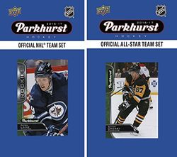 NHL Winnipeg Jets Herren 2016 Parkhurst Team und EIN All-Star, Set, weiß