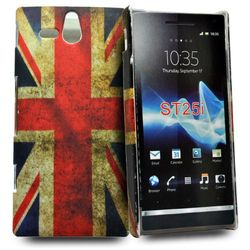 Accessory Master 5055716333602 jaargang Union Jack beschermhoes voor Sony Xperia U ST25I