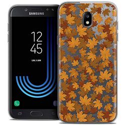 Caseink fodral för Samsung Galaxy J5 2017 J530 (5.2) fodral [kristallgel HD mönster kollektion höst 16 löv design - mjuk - ultratunn - tryckt i Frankrike]