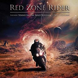 Zone Rider-Gold/Red Splatter