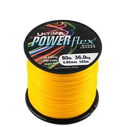 Ultima Powerflex - Fire Orange - 4oz - 185m - 0.80mm - 80.0lb/36.0kg