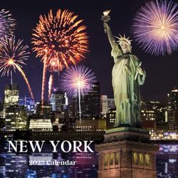 New York 2023 Calendar: New York City 2023-2022 Calendar, 18 Months.