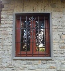 GRATA INFERRIATA Ferro Battuto Realizzazioni Personalizzate cod. 612 Detrazioni 50%