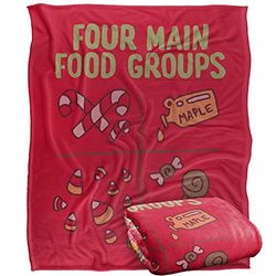 ELF Silky Touch Super Soft Throw Blanket 152 x 127 cm