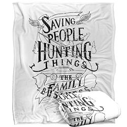 LOGOVISION Supernatural Couverture Douce au Toucher Soyeux 152 x 127 cm