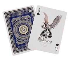 Gent Supply Bicycle Mythical Creatures II (All New Creatures) Playing Cards