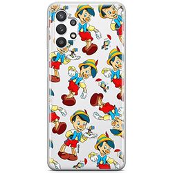 ERT GROUP mobiel telefoonhoesje voor Samsung A32 5G origineel en officieel erkend Disney patroon Pinocchio 002 optimaal aangepast aan de vorm van de mobiele telefoon, gedeeltelijk bedrukt