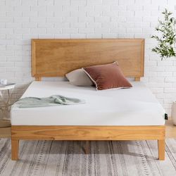 Zinus Matras 160 x 200 cm, 15 cm hoogte, kingsize matras, traagschuim matras met groene thee