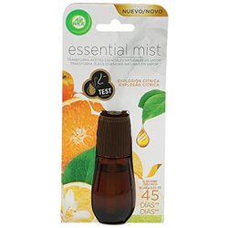 Air Wick Essential Mist recharges pour désodorisants Explosion citrique (Explosión Cítrica) - Paquet de 6