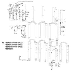 Rock Shox SID WC - Suspensión para Bicicletas, Color Gris (Keronite), Talla 32 mm 26-"