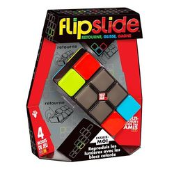 Moose Games-FLIPSLIDE-RETOURNEER, Glijdt, WILT De lichten met Kleurrijke Blokken. 4 Spelmodi. Multiplayer Daag je Vrienden uit, 25251