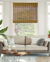 CHICOLOGY Bamboo Blinds, Bamboo Shades, Roman Shades for Windows, Roman Window Shades, Window Shades for Home, Bamboo Shades for Patio, Blinds & Shades, Window Shade, 36"W X 64"H, Fox